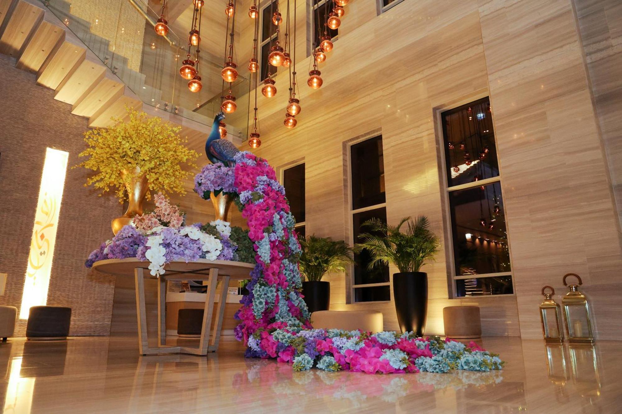 Doubletree By Hilton Fujairah City المظهر الخارجي الصورة The lobby of the Taj Mahal Palace